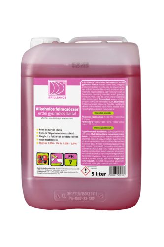 Brilliance® Alkoholos felmosó erdei gyümölcs illattal 5 liter