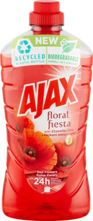 AJAX Floral Fiesta általános lemosó piros, 1 liter