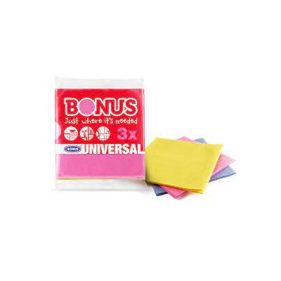 BONUS Universal - Általános törlőkendő 3db