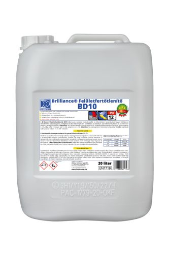 Brilliance® Felületfertőtlenítő BD10 20 liter