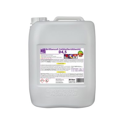 Brilliance® Felületfertőtlenítő D4,5 20 liter