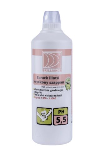 Brilliance® Barack illatú folyékony szappan 1 liter