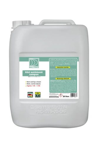 Brilliance® Kézi autómosó sampon 20 liter