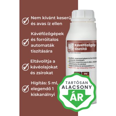 Brilliance® Kávéfőző tisztító