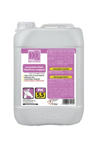 Brilliance® Levendula illatú folyékony szappan 5l