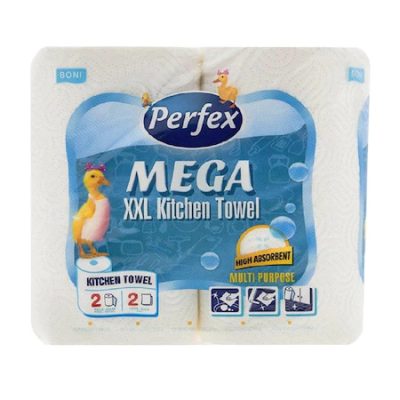 Perfex Mega XXL konyhai papírtörlő, 2 rétegű, 2 tekercs