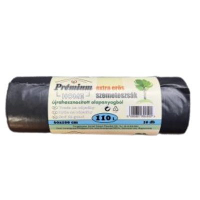   Prémium Home extra erős 110 literes 60x100 cm 10 db-os szemeteszsák