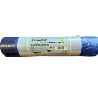   Prémium Home 70 literes 54x73 cm 15 db-os behúzószalagos szemeteszsák
