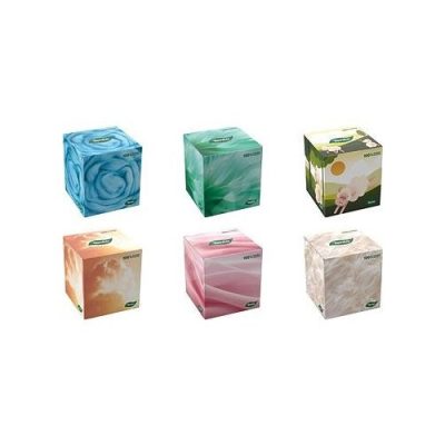   TENTO DOBOZOS PAPÍRZSEBKENDŐ, 3 RÉTEGŰ, 58 LAPOS, TENTO "CUBE BOX" 1 doboz