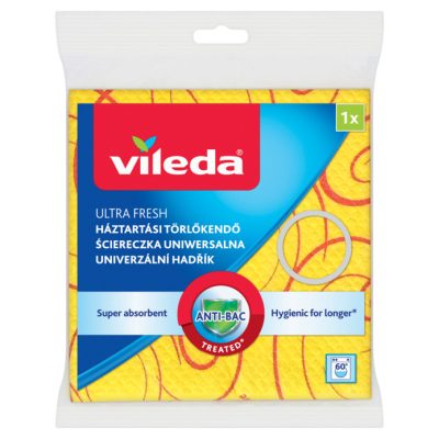 Vileda Ultra Fresh háztartási törlőkendő